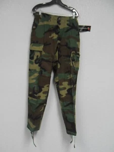 1994 VINTAGE US Military Pants Mens Woodland Camo Combat Trousers Small-Regular - Picture 1 of 13