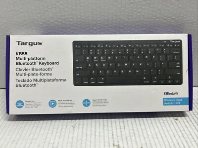 Targus KB55 Wireless Bluetooth Keyboard, Open Box Never Used - Image 1 of 4