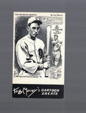 Charlie Geringer Detroit Tigers 1975 Feg Murray Oversize Cartoon Card