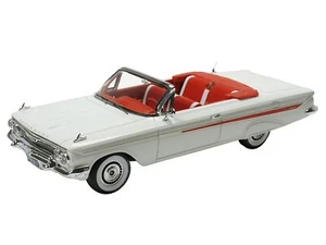 1961 Chevrolet Impala Convertible White with Red Interior Limited Edition to 240 - Picture 1 of 4