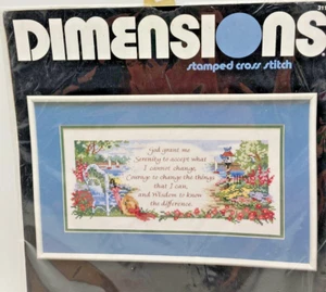 By Dimensions: Stamped Cross Stitch Embroidery Kit - Picture 1 of 6