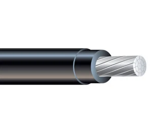 PER FOOT 500 MCM Aluminum XHHW-2 Building Wire XLPE Insulation Cable Black 600V - Picture 1 of 2