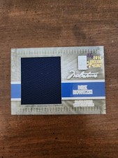 2010 Famous Fabrics 2016 Holiday Bonus Milestones Dirk Nowitzki HOF Jersey /4