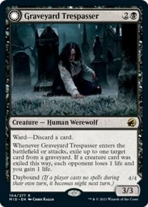 1 x Graveyard Trespasser - Innistrad: Midnight Hunt - LP - MTG - JPL - Picture 1 of 1