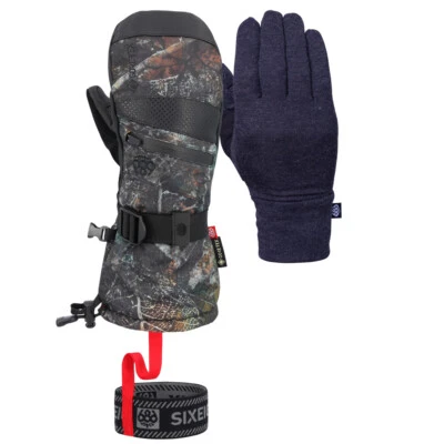 686 Womens GORE-TEX SMARTY® 3-in-1 Gauntlet Mitt/Handschuh - Autum Foliage - Bild 1 von 3