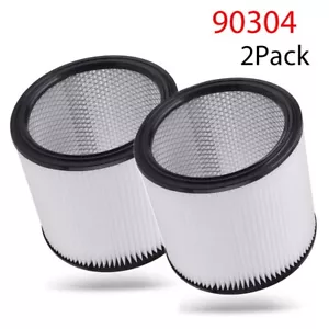 2 Stück Nass/Trocken Kartuschenfilter für Shop-Vac Staubsauger Zubehör 90304 Kit - Bild 1 von 14