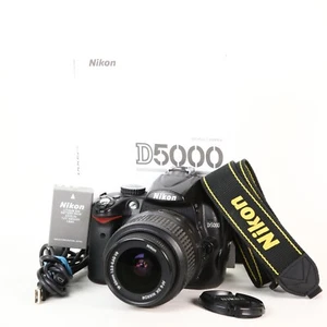 Nikon D D5000 16.2MP DSLR & VR 18-55mm Lens. Shutter Count: 16650. No Charge - Picture 1 of 12