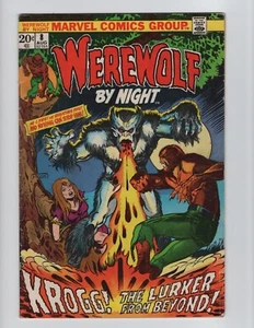 WEREWOLF BY NIGHT #8 (1973) FN MARVEL COMICS - Picture 1 of 2