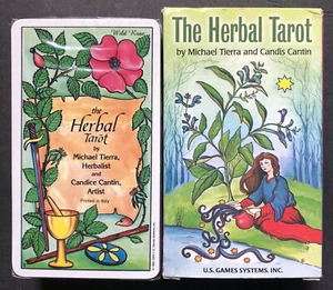 The Herbal Tarot (1988) Mike Tierra/Candis Cantin US Games Systeme Neu im Karton - Bild 1 von 2