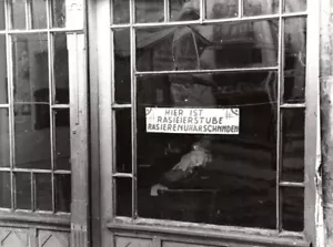Germany Hairdresser Barber Show Window ? Old Press Photo 1944 - Picture 1 of 4