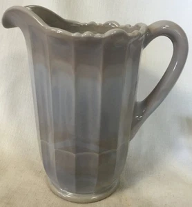 Gray Swirl Marble Glass Paneled Pitcher - Mosser USA - Picture 1 of 1