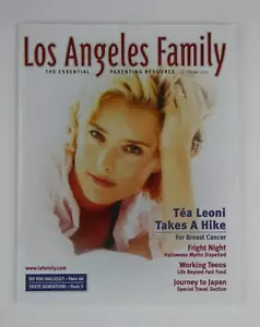 Tee Leoni Los Angeles Familienmagazin Oktober 2002 ohne Etikett - Bild 1 von 3