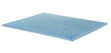 Topper memory foam alto 5 cm con rivestimento Aloe Vera sfoderabile
