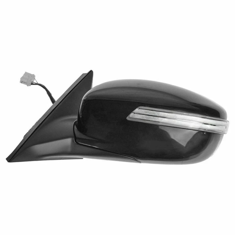 Left LH Mirror Power/Heated W/ Signal Lamp fits 2009 2014 Hyundai Genesis Sedan - Imagem 1 de 3