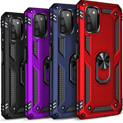 Funda para teléfono Samsung Galaxy A03S a prueba de golpes + protector de vidrio templado Foto 1 de 4