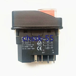 NUEVO DKLD DZ-6 250V 5 pines Interruptor electromagnético impermeable para taladros de banco - Imagen 1 de 10