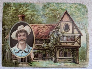 Antique Raphael Tuck & Sons No. 819 "The House that Jack Built" Teacher Gift - Picture 1 of 12