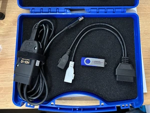 Original Ross-Tech VCDS HEX-V2 USB inkl. 2 x 2 Adapter (2 Fahrgestellnummer Registrierungen übrig) - Bild 1 von 12