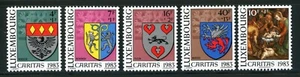 Luxembourg Complete MNH Set #B342-346 Surtax Charitable Organizations Stamps - Picture 1 of 1
