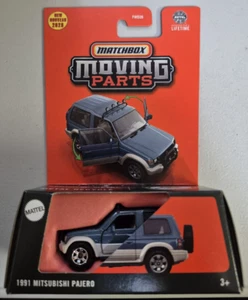 2025 Matchbox Moving Parts - 1991 Mitsubishi Pajero - Blue #10/50 NEW - Picture 1 of 2