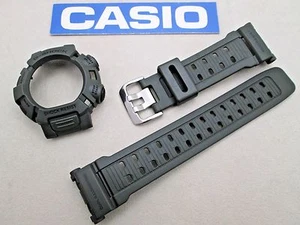 Genuine Casio G-Shock Mudman G-9000 G-9000-3 watch band & bezel dark green - Picture 1 of 10