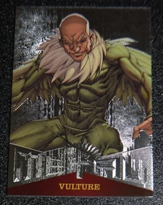 2017 Fleer Ultra Marvel Spider-Man #MM42 🔥 VULTURE SILVER METAL 🔥 - Bild 1 von 2