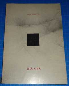SEMIOTEXT(E) Vol. IV No. 3 (1984): Oasis - Paperback - Picture 1 of 6