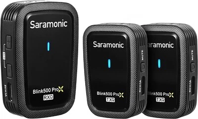 Saramonic Blink500 Prox Q20 Wireless Lavalier Microphones, 10-Hour Battery - Image 1 of 4