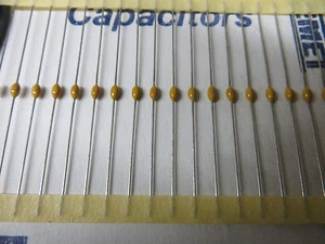 100 Stück Kemet 0,33 uF 50V Multilayer Keramik Kondensatoren C412C334Z5U5TA7200 - Bild 1 von 3