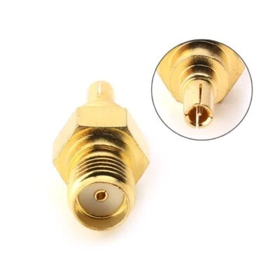 CRC9 Male Plug To SMA Female Jack RF Connector Coaxial Converter Adapter Straigh - Image 1 of 4