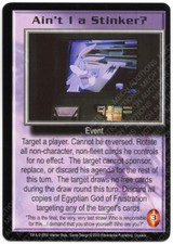 Babylon 5 CCG Crusade Rare R1 Card Ain't I A Stinker? M/NM Mint/Near Mint