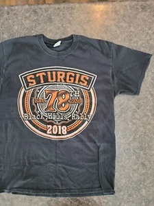 2018 Large black Harley Davidson Sturgis South Dakota SD black hills Gilden - Picture 1 of 12