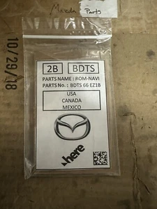 Mazda Sd Card BDTS-66-EZ1B - Picture 1 of 2