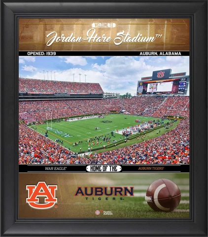 Auburn Tigers Framed 15x17 Welcome Home Collage - Fanatics Cover
