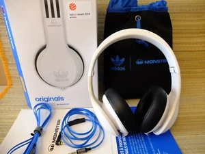 MONSTER ORIGINALS "ADIDAS" FULL SET Wired Headphones / wordwide shipping - Picture 1 of 7