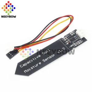 New Analog Capacitive Soil Moisture Sensor V1.2 Corrosion Resistant+Cable Wire - Picture 1 of 5