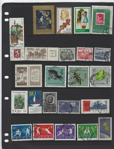 POLONIA COLECCIÓN DE SELLOS MÁS DE 100 ORQUÍDEAS USADAS Y COMO NUEVAS ENVÍOS MAPAS ESGRIMA - Imagen 1 de 4