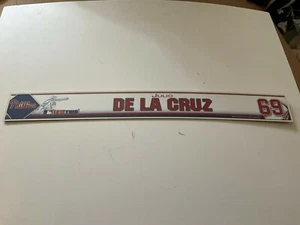 PHILLIES~ Julio De La Cruz PIASTRA SPOGLIATOIO SGA - Foto 1 di 1