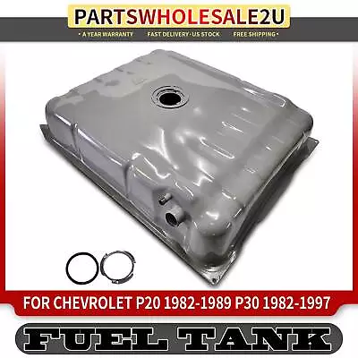 Tanque de combustible plateado de 40 galones para Chevrolet P20 1982-1989 P30 1982-1997 GMC P2500 Foto 1 de 4