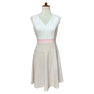 Tommy Hilfiger Fit & Flare Color Block Dress Size 6 - Picture 1 of 8