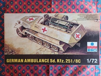 ESCI 8067  SdKfz 251/8 Ausf. C  - plastic model kit 1/72 - Immagine 1 di 3