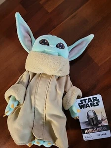 Star Wars The Child Plush The Mandalorian NEW With Tags Disney Store  11'' - Picture 1 of 3