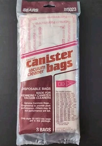 Sears Kenmore 20-5023 Vacuum Cleaner Bags (3) - Picture 1 of 1