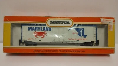 Mantua HO scale Maryland Box Car, with box, 1:87 MMP 711-7 Freight car  - Image 1 of 4