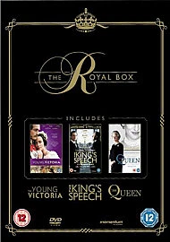The Royal Box - The King's Speech / The Queen / The Young Victoria (Box Set) (DVD, 2011)