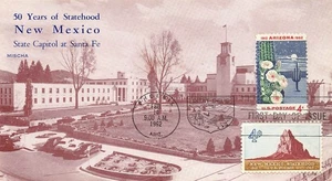 1192 4c ARIZONA - Mischa maxicard combo on NM card - Picture 1 of 2