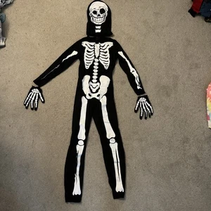 Halloween Skelett Kostüm Kinder L - Bild 1 von 4
