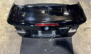 2007-10 BMW 328i 335i E93 CONVERTIBLE REAR TAILGATE TRUNK DECK LID BLACK OEM - Picture 1 of 18