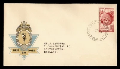 DR WHO 1955 AUSTRALIA FDC ROTARY INTERNATIONAL R08925 - Image 1 of 2