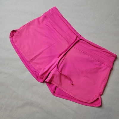 Athleta Womens Size S Fun In The Sun Short Drawstring Swim Short Pink 413982 - Image 1 of 4
